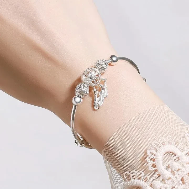 Pulsera con dije de atrapasueños