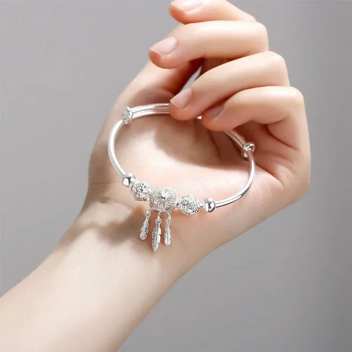 Pulsera con dije de atrapasueños