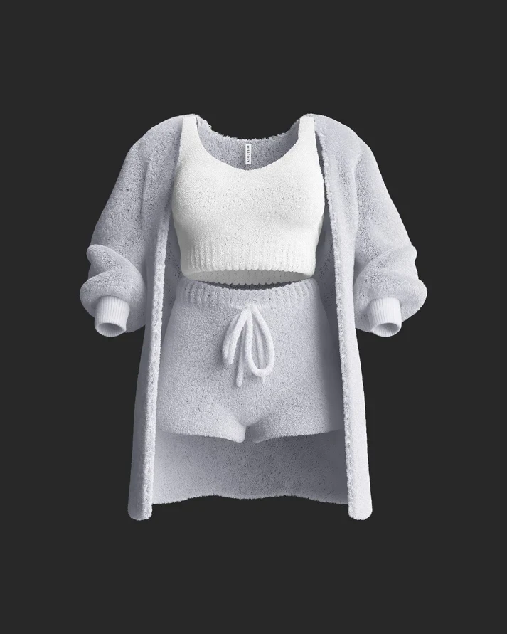 Conjunto de punto acogedor (3 piezas)