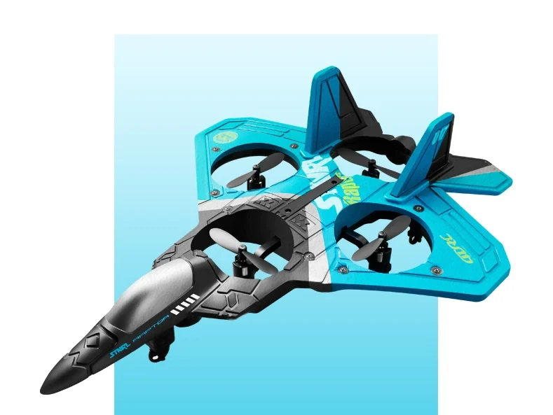 17 Drone 2.4G RC Avión de combate acrobático