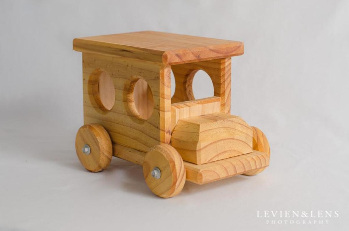 Coche clásico de madera | Hecho a mano en Nueva Zelanda