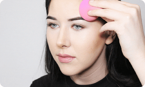 Juego de esponjas para difuminar maquillaje profesional