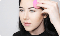 Juego de esponjas para difuminar maquillaje profesional