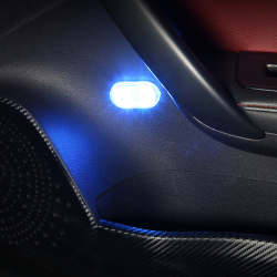 ¡Luz LED peculiar con carga USB!