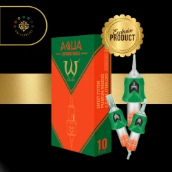 AVA AQUA Needle Cartridges – Round Shader – 10pc per box