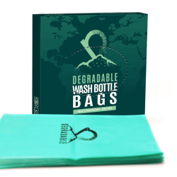 Degradable Wash Bottle Bags – 120*200mm – Qty:100