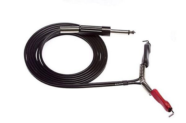 Eikon 6′ Long Black Clip Cord with 1/4″ Mono Plug