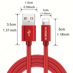 USB Data Synchronization Cable for iPhone 14/13/12/11 Pro Max, SE, X, 8, 7, 6, Charger Cable for iPad – High-Performance Charging Cord ( 3m/9.9ft/118inch )