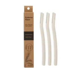 Eco Friendly Eyebrow Razors – Biodegradable Wheat Straw Material