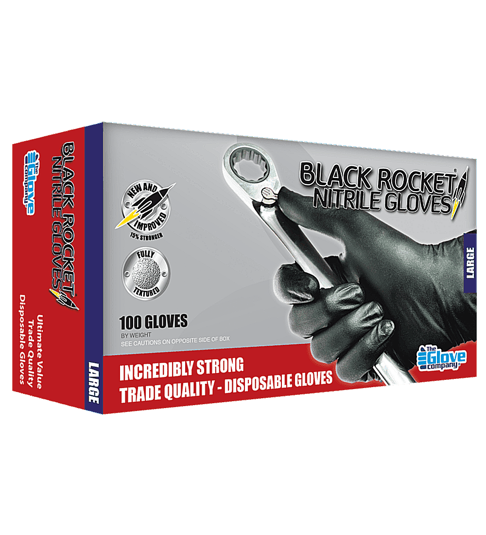 Black Rocket® Premium Nitrile Gloves