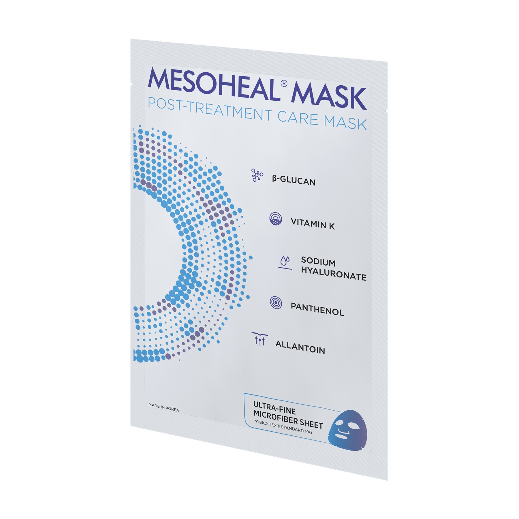 Mesoheal Mesotherapy Mask – Post Treatment Care Mask