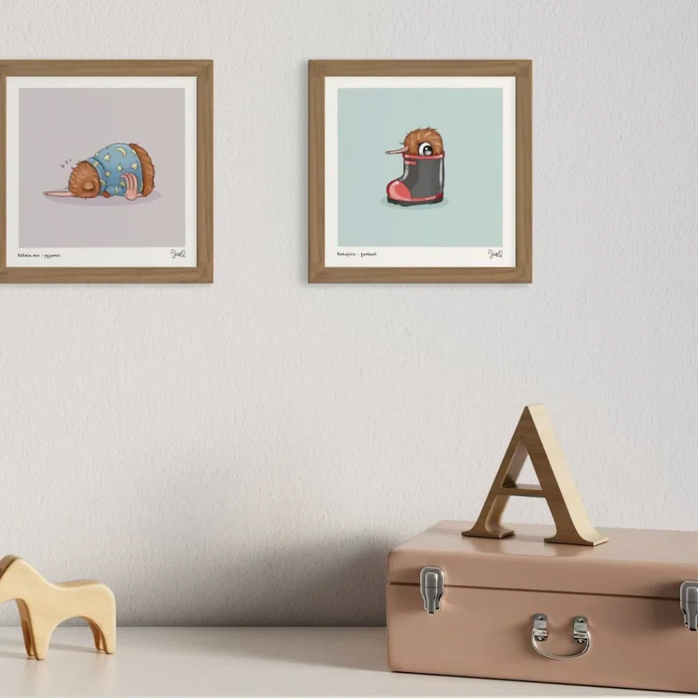 Print - Kamupūtu - Gumboot