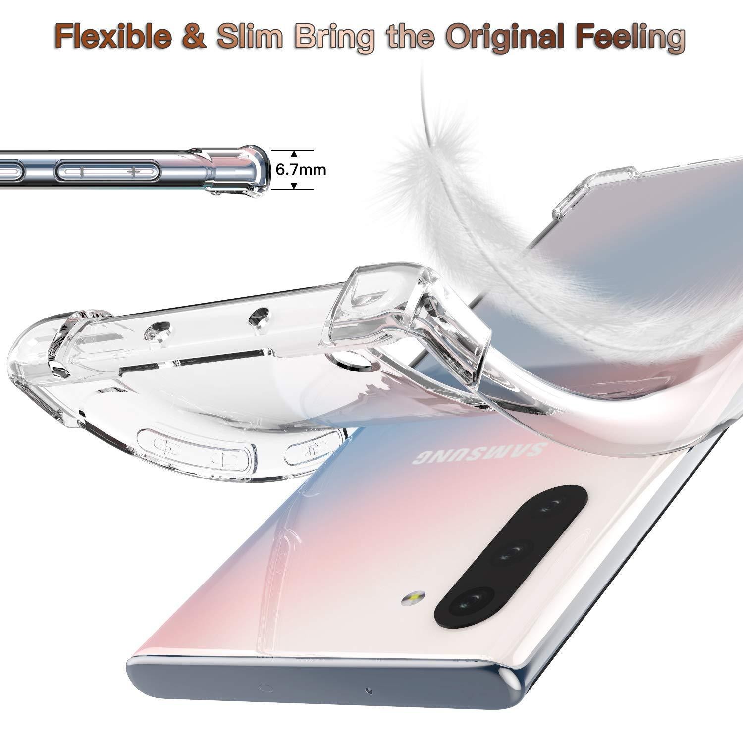 Transparent S24PLUS Four-corner Drop-resistant TPU Protective Case