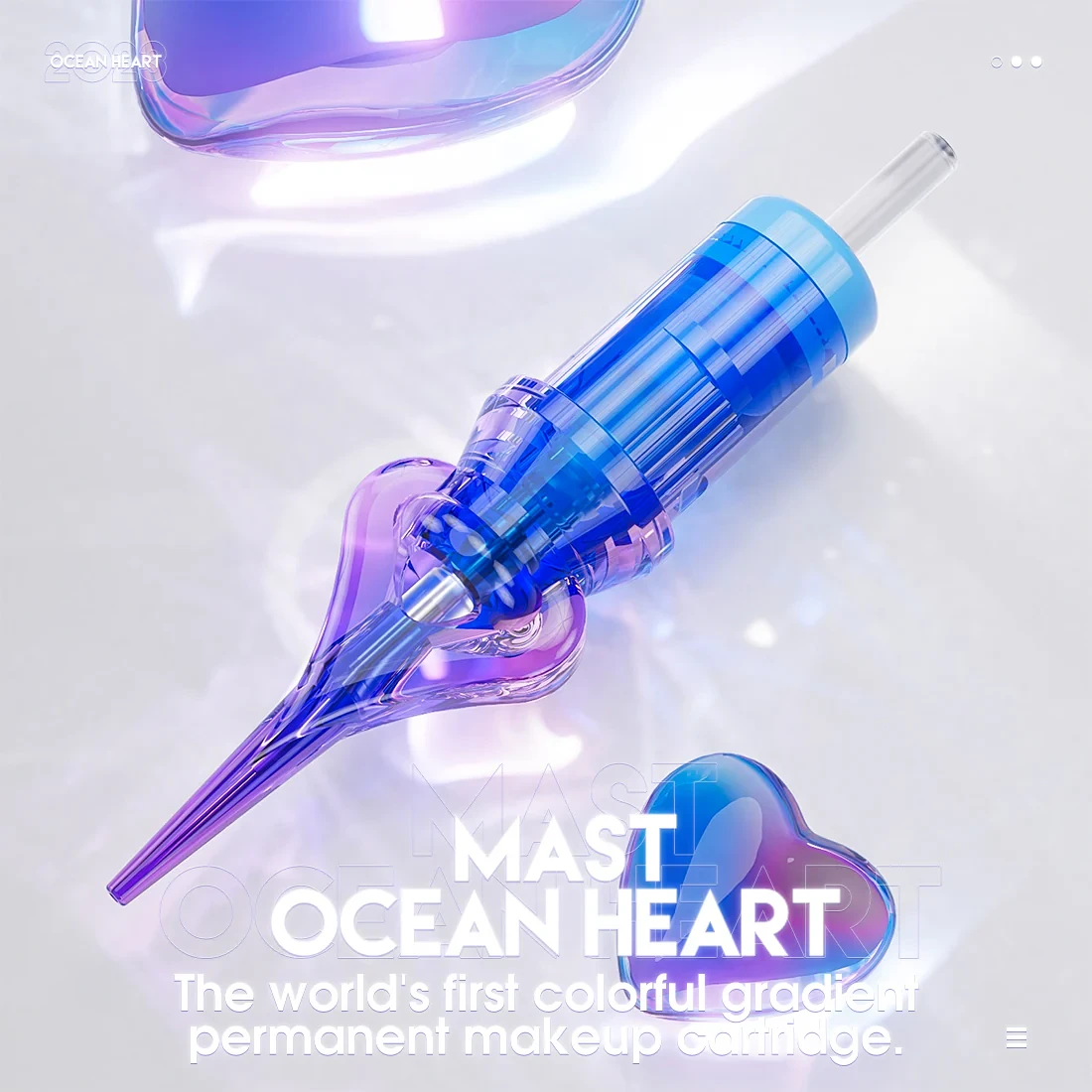 Mast Ocean Heart Tattoo Cartridges – Round Shader – Box of 20