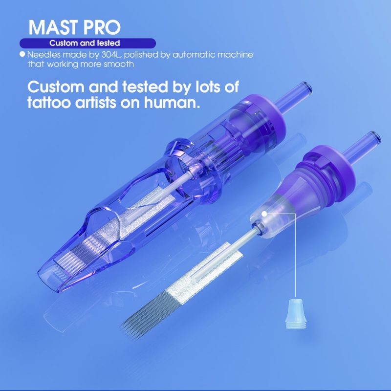 Mast Pro Needle Cartridges – Mixed Pack – Round Liner – 50pc