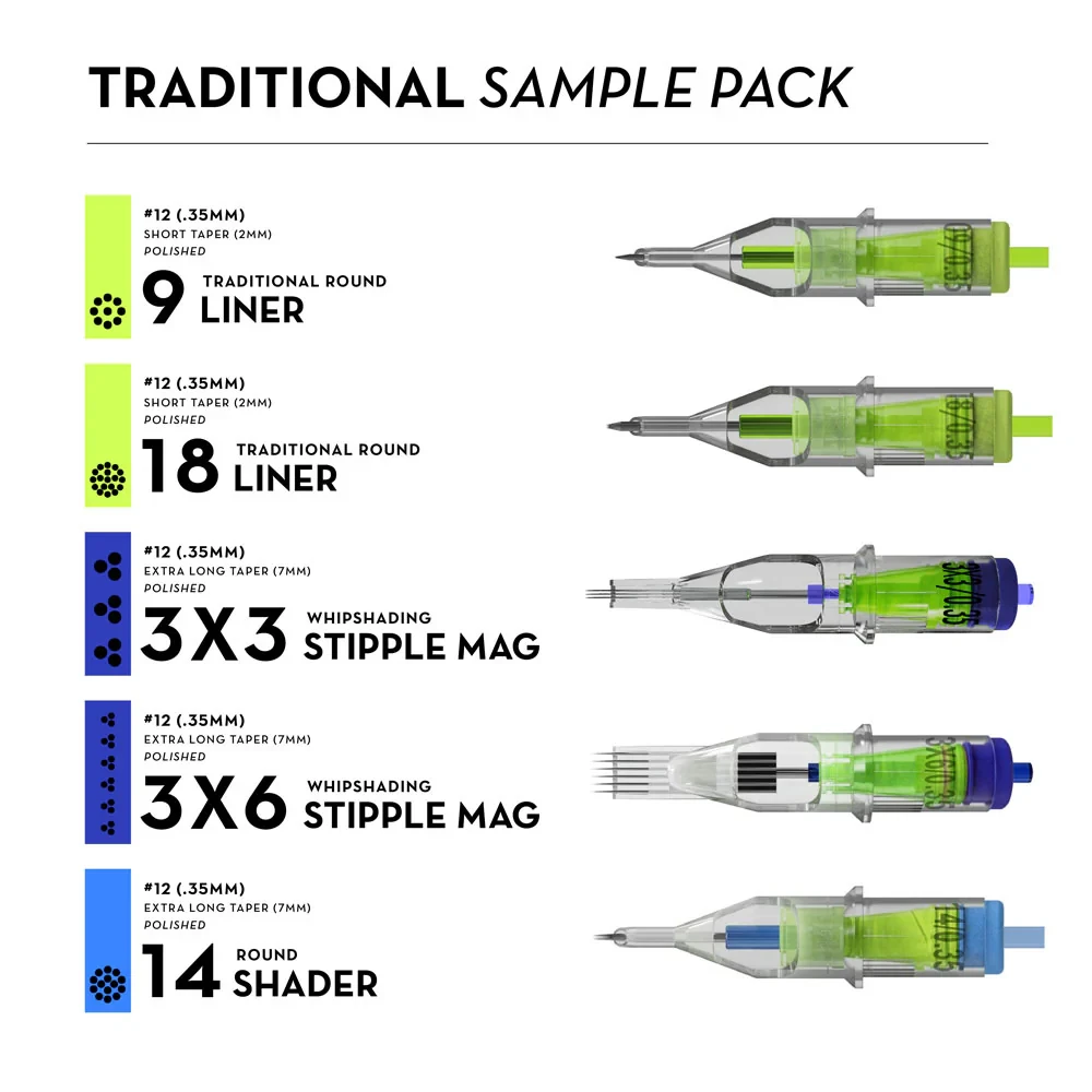 Stellar 2.0 Cartridges – Tradional Sample Pack