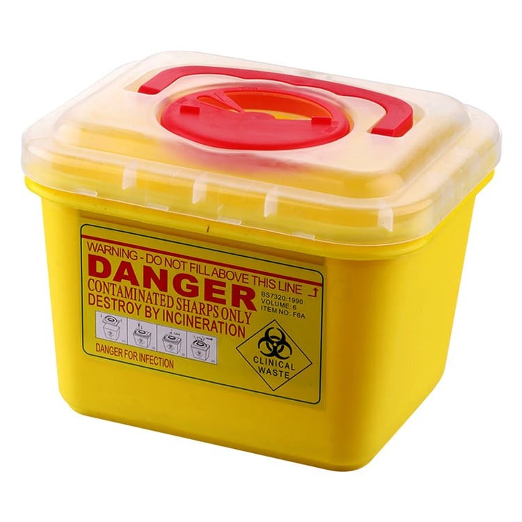 Tattoo Sharps Bin – 5 Ltr Capacity
