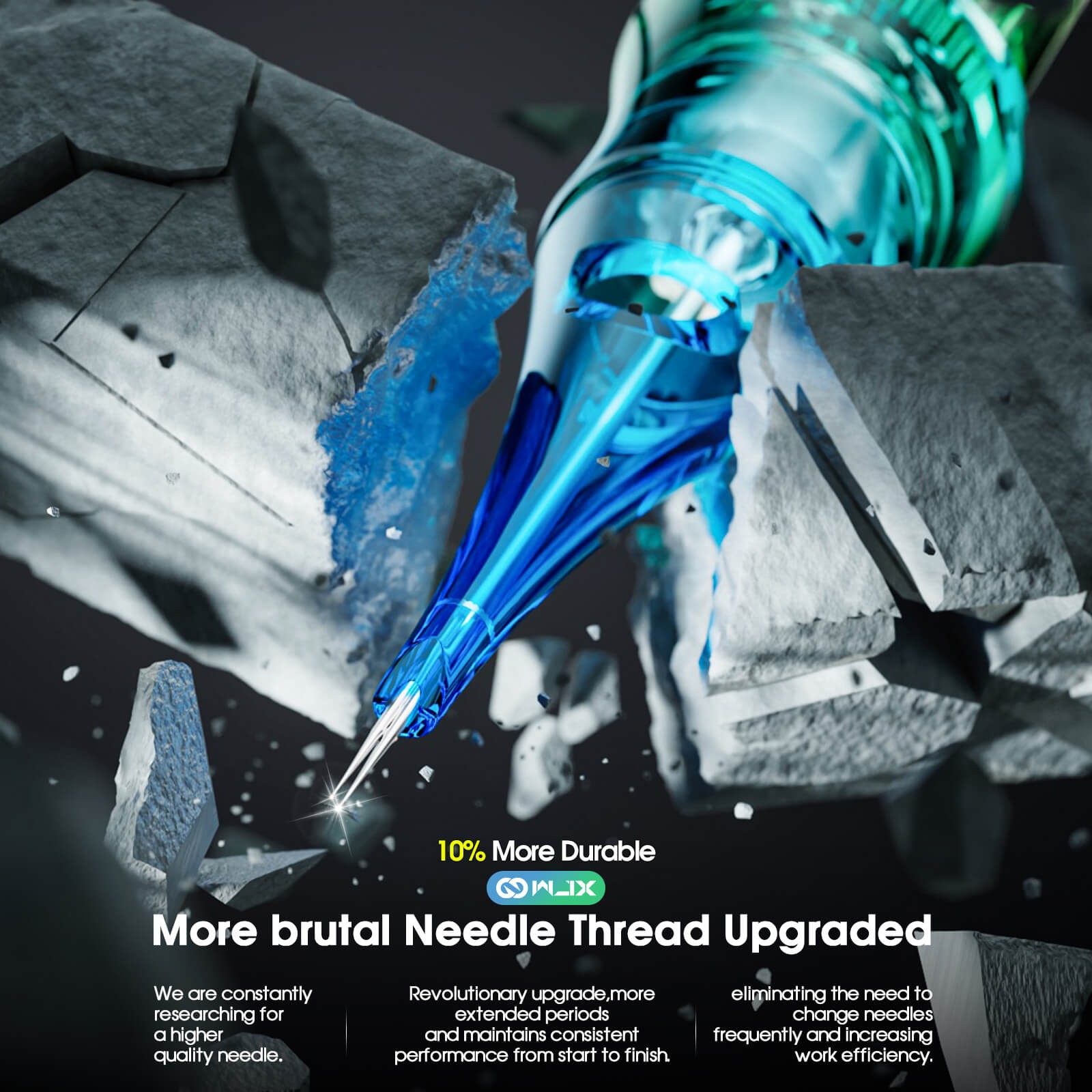 WJX Ultimate Universal Needle Cartridges – 0805 RL (25/5 RL)- Single Piece