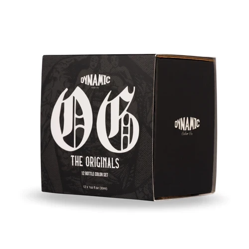 Dynamic OG Tattoo Ink 12 Colour Set – 1 oz
