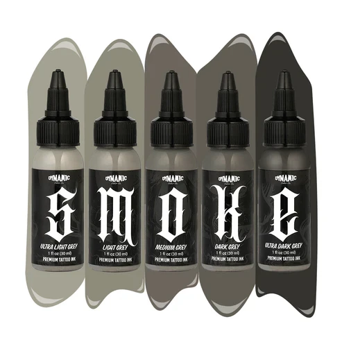 Dynamic Smoke Opaque Grey Set — 5 x 1oz Bottles