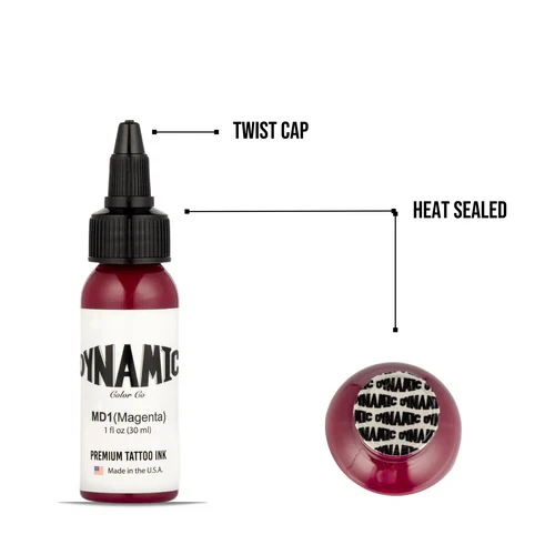 Dynamic Tattoo Ink Magenta – 1 oz