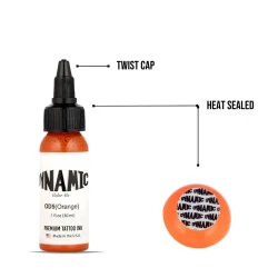 Dynamic Tattoo Ink Orange – 1 oz