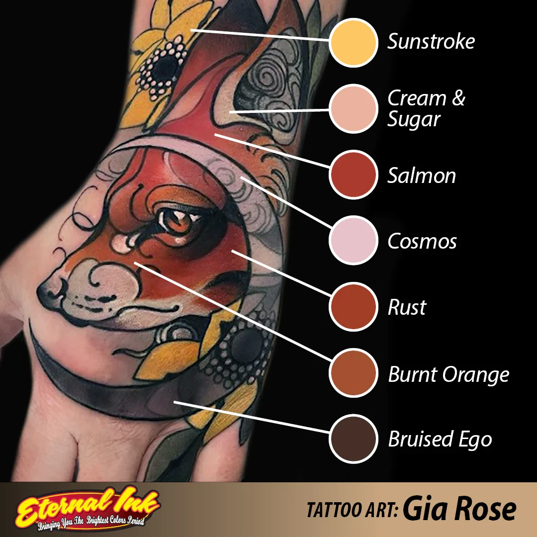 Burnt Orange — Eternal Tattoo Ink – 1oz