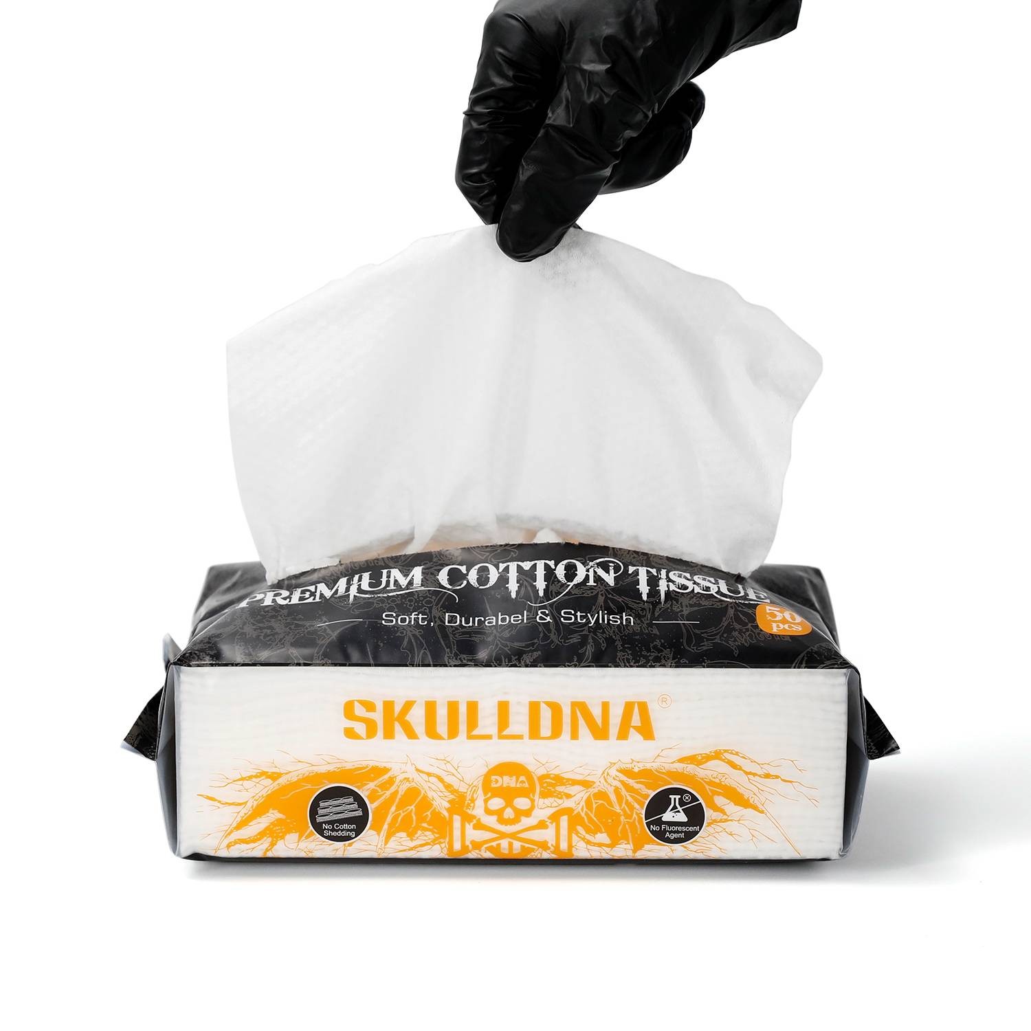 SKULLDNA – Premium 100% Cotton Tissues