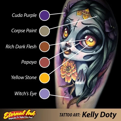 Papaya — Eternal Tattoo Ink