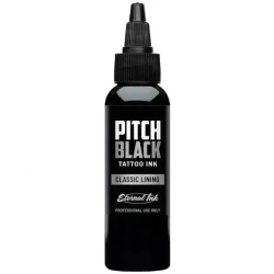 Pitch Black Lining— Eternal Tattoo Ink – 1oz