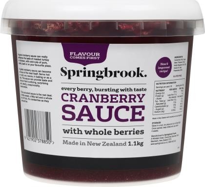 Sauce Cranberry