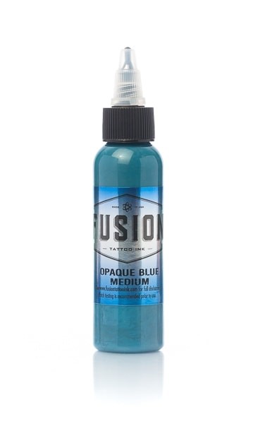 Opaque Blue Medium – Fusion Tattoo Ink