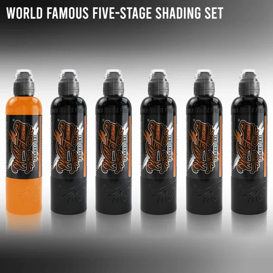 World Famous Five Stage Shading Set + Mixer – Pick Size