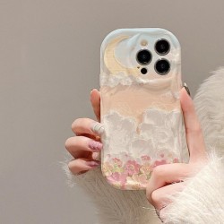 Cloud Flower Sea For Phone Case Creative Niche Girl Protective Case