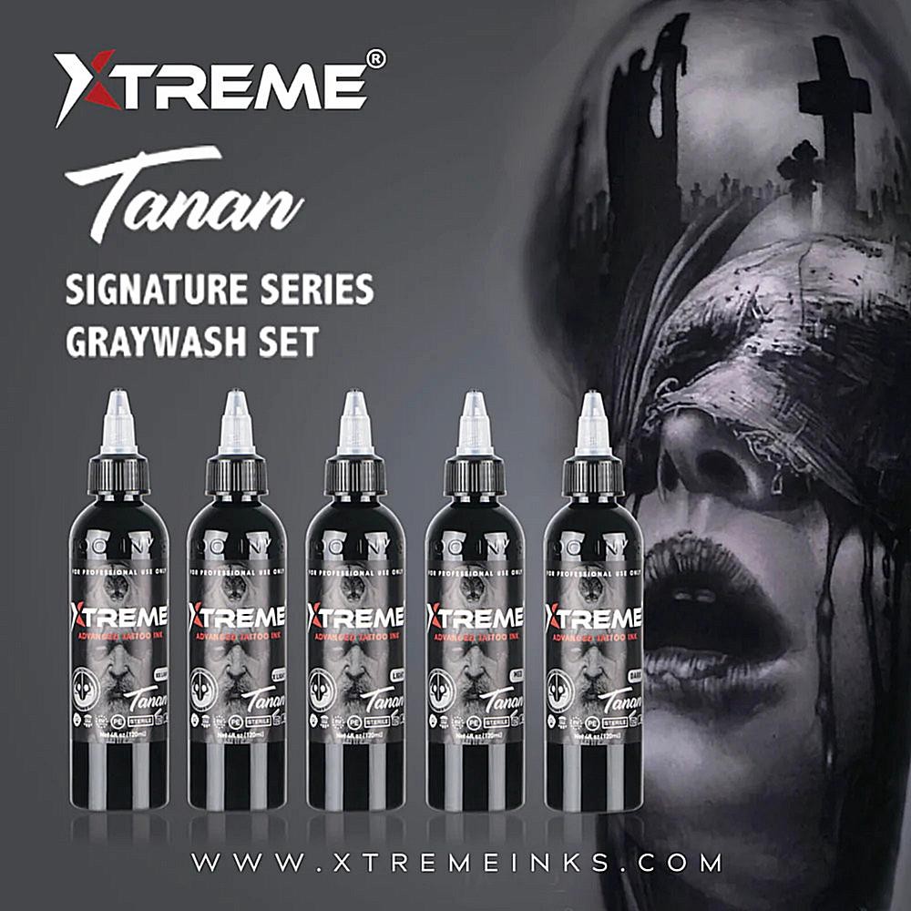Xtreme Graywash Set – Tanan Pro Series – 4oz