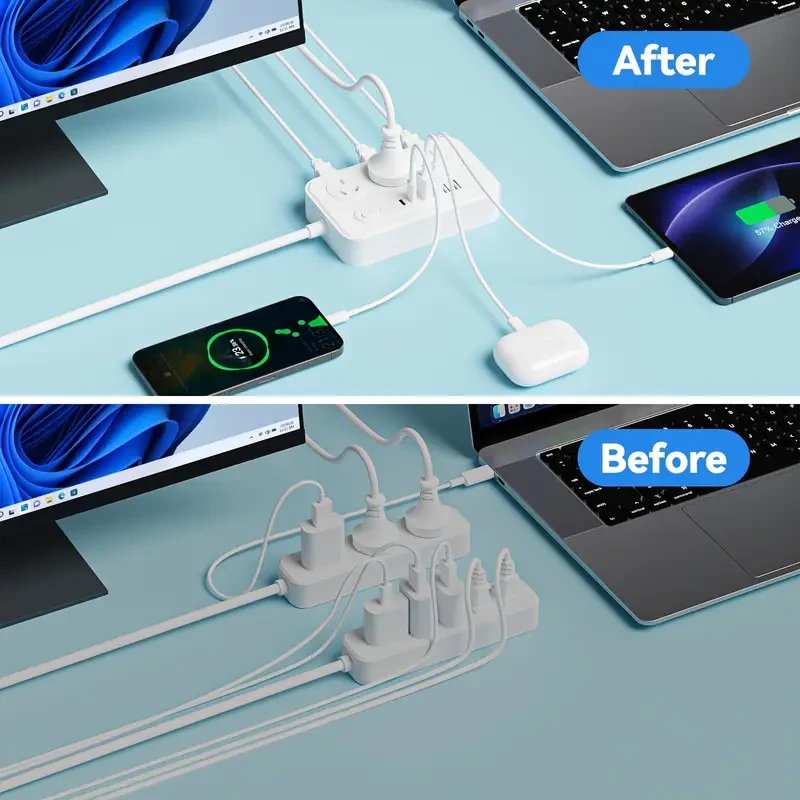 12-in-1 Power Strip - Multi Outlet
