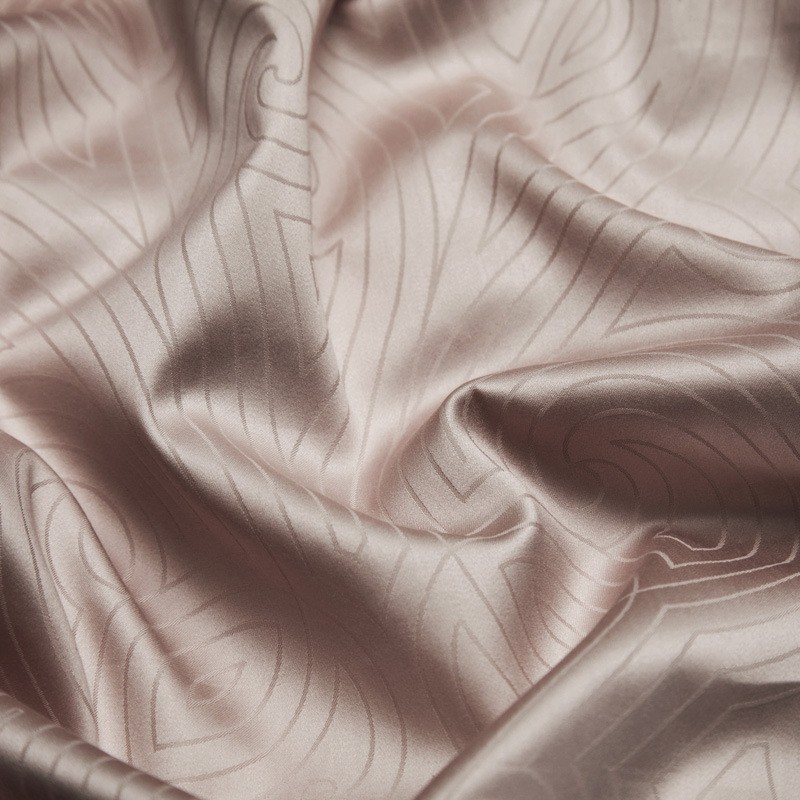 Juego de cama de algodón jacquard de lujo de 140 hilos