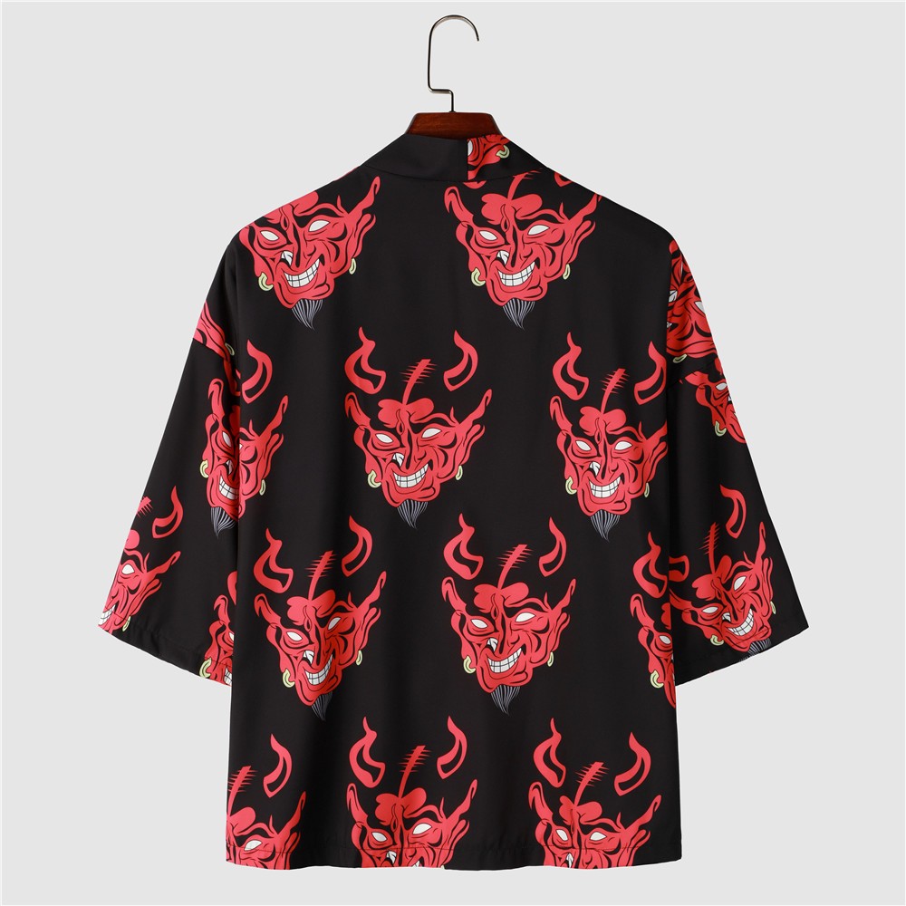 Atuendo con estampado de demonio para hombre: el ganador definitivo en la moda