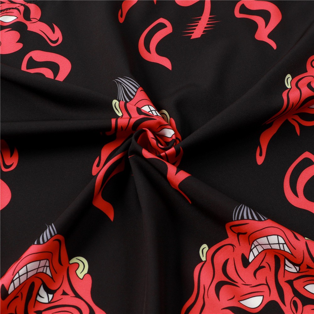 Atuendo con estampado de demonio para hombre: el ganador definitivo en la moda