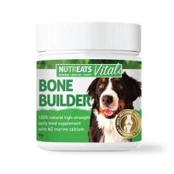 Polvo constructor de huesos para perros