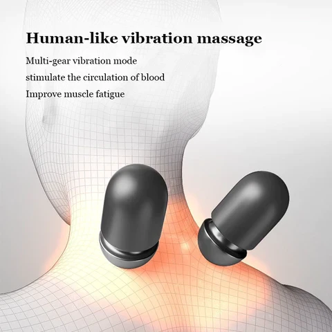 Almohada reposacabezas con masaje integrado y masaje caliente