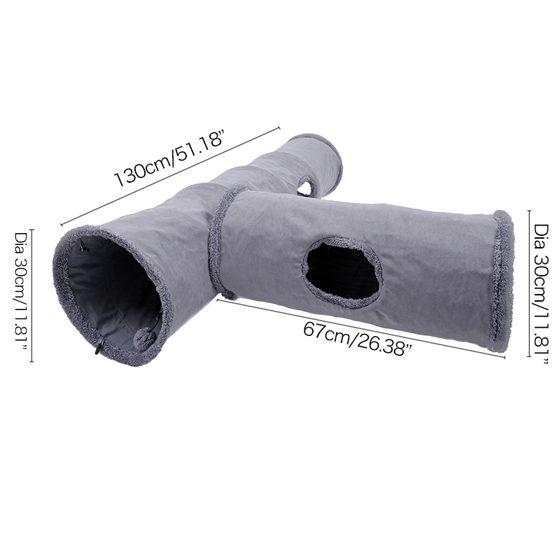 Juguetes de túnel para gatos largos
