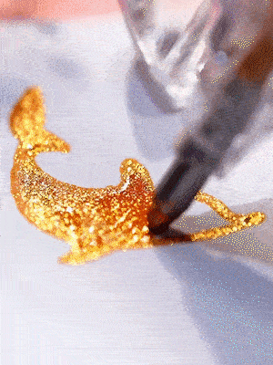 Juego de bolígrafos de gel con purpurina