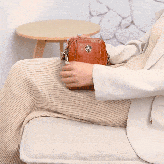 Bolso vertical para móvil a juego