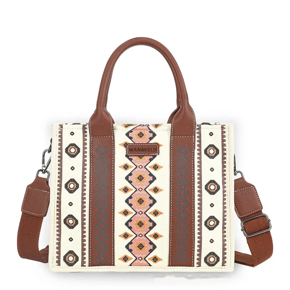 Bolso de hombro retro de moda para mujer