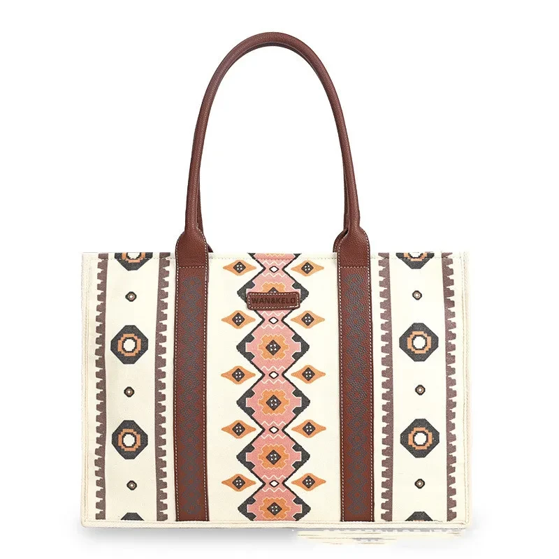 Bolso de hombro retro de moda para mujer