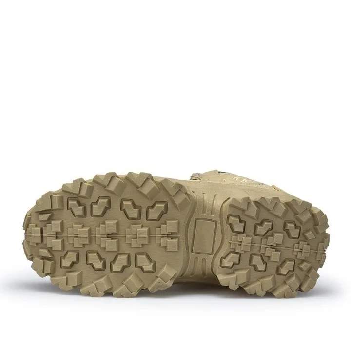 Botas de senderismo antideslizantes impermeables para exteriores para hombre, botas de combate