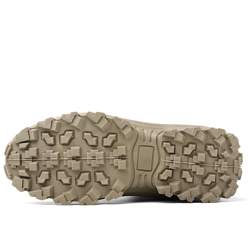 Botas militares de combate, impermeables, antiperforación y para exteriores para hombre (mejora de durabilidad)