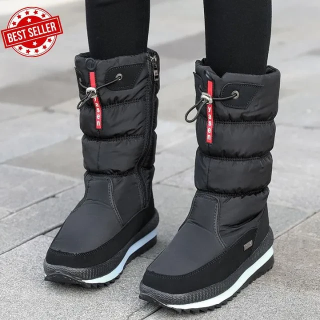 Botas de nieve impermeables para mujer