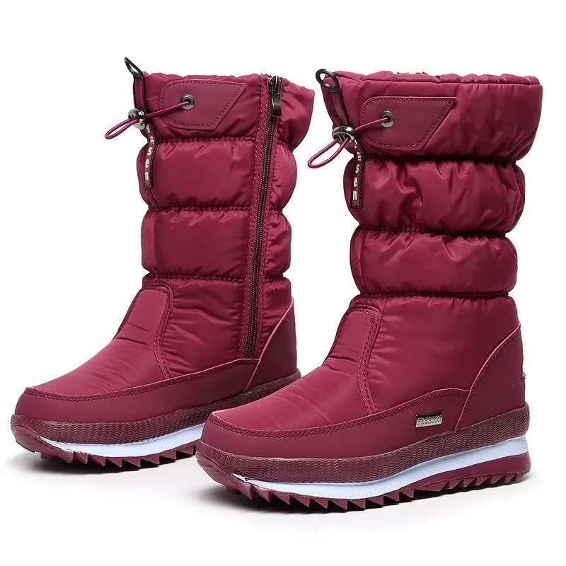 Botas de nieve impermeables para mujer